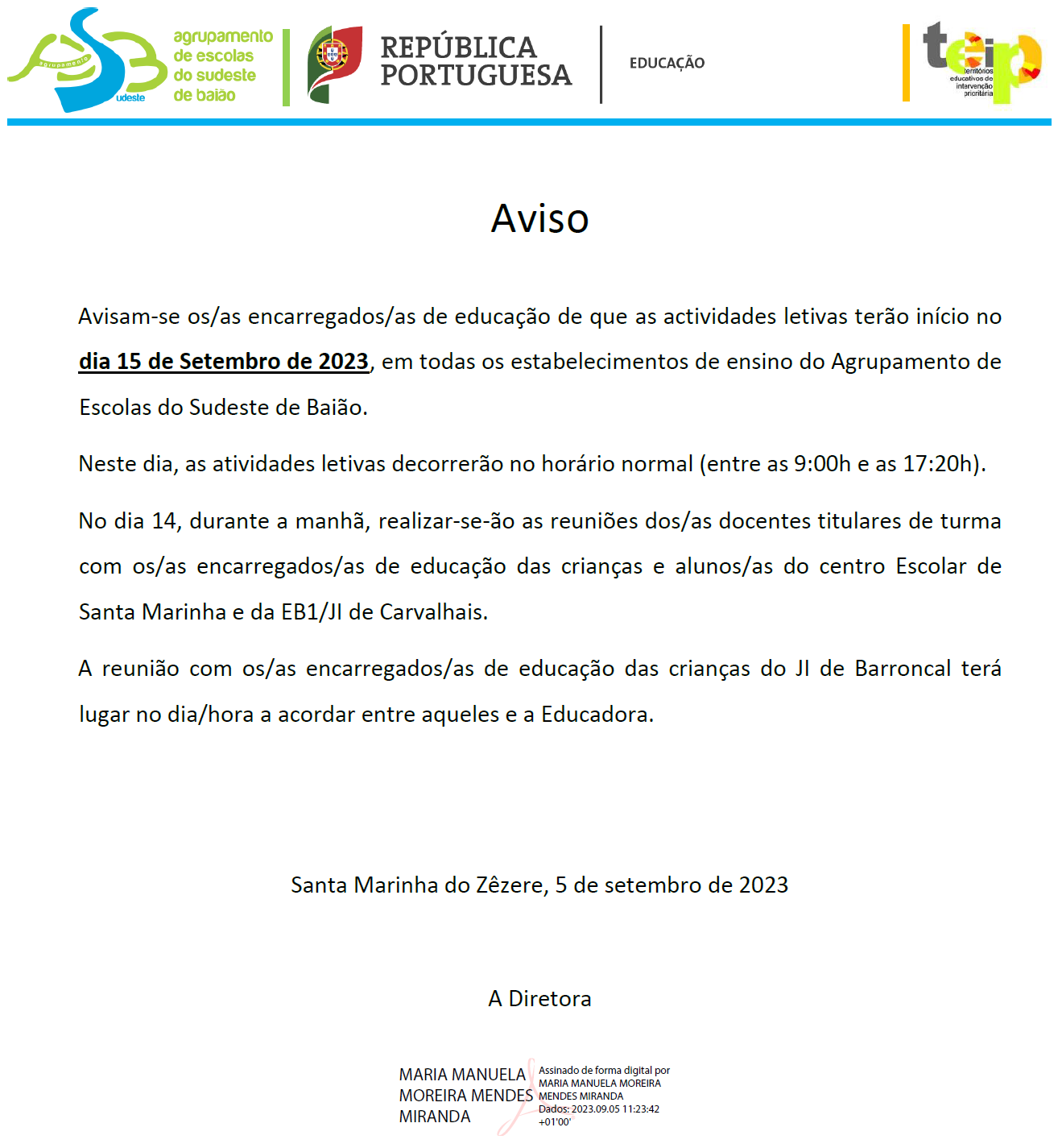 aviso